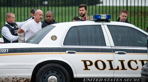 Man arrested for using slingshot outside White House fence