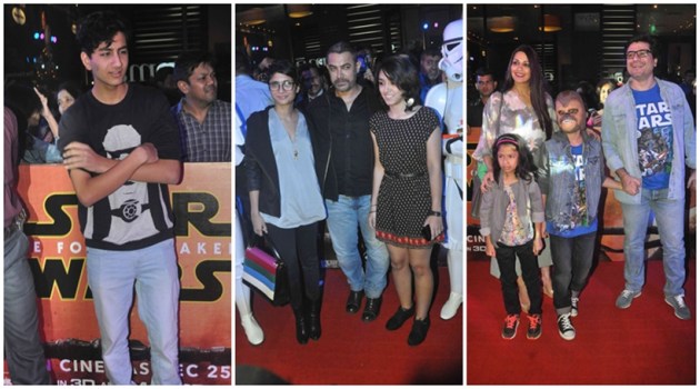 Ibrahim ALi Khan, Saif Ali Khan, Sonali Bendre, Aamir Khan, Ira Khan, Star Wars, Madhavan, Raju Hirani, Kalki Koechlin, Elli Avram, Rajkummar Rao, Karanvir Bora
