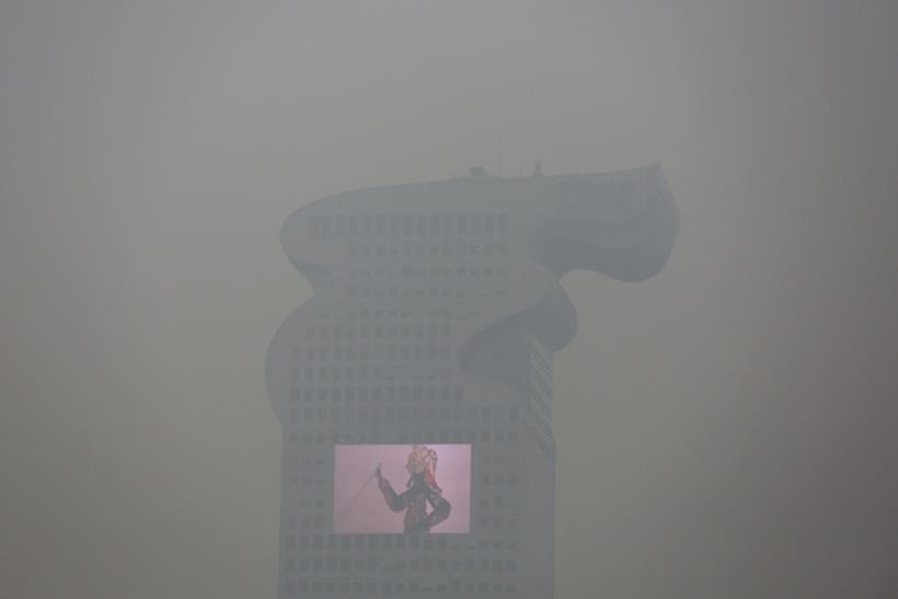 Sushma Swaraj, Nawaz Sharif, Beijing Pollution, China Pollution, Red Alert For Pollution in Beijing, Sushma Swaraj Nawaz Sharif, Swaraj meets Sharif, Top Frames, Indian Express, Top Frames pics