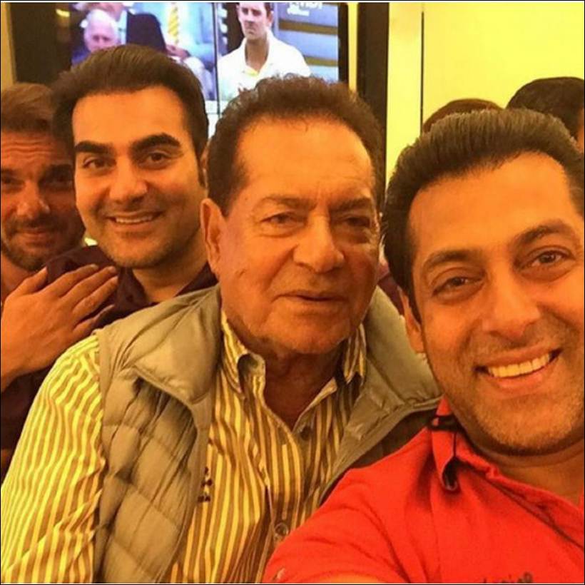 Salman Khan Has A Special Birthday Wish For Dad Salim Khan, Shares ...