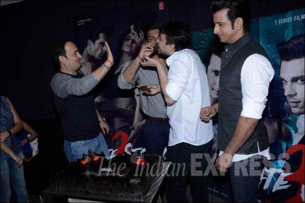 hate story 3, hate story 3 box offic collections, hate story 3 suvvess party, hate story 3 party, hate story 3 success bash, karan singh grover, sharman joshi, hate story 4, zareen khan, karan, sharman, vishal pandya, entertainment, bollywood