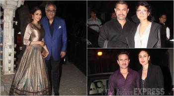Aamir-Kiran, Salman, Saif, Kareena at Anil Kapoor's birthday bash |  Entertainment Gallery News - The Indian Express