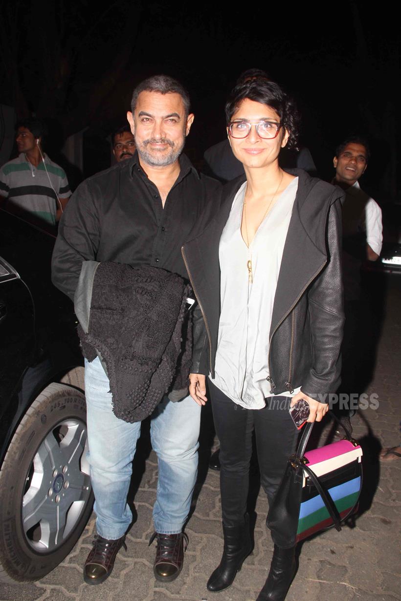 Anil Kapoor's birthday bash, Salman Khan, Aamir Khan, Kiran Rao, kareena kapoor, Karuna Dhawan, Saif Ali Khan, Sridevi, ranveer singh, Anupam Kher, varun dhawan, Arjun Kapoor, rima kapoor, Manoj Jain, padmini kolhapure, Pradeep Sharma, jackie shroff, Rajkumar Hirani, subhash ghai, Siddharth Roy Kapur, Bollywood biggies, entertainment photos