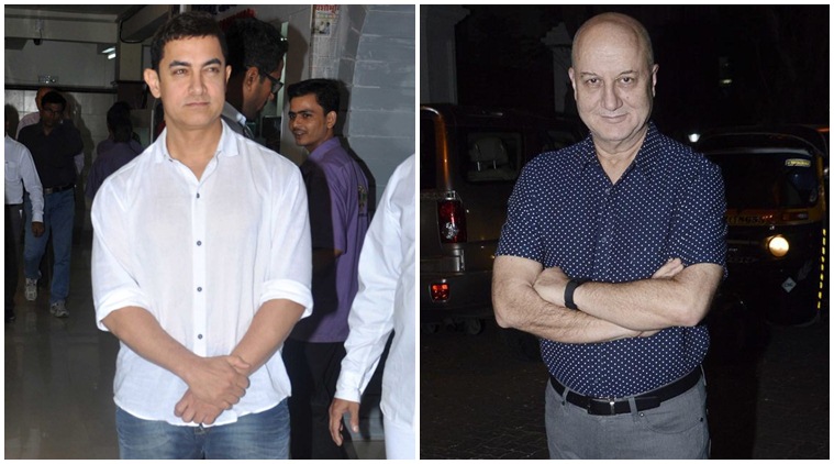 I miss Aamir Khan and would love to work with him: Anupam Kher |  Entertainment News,The Indian Express