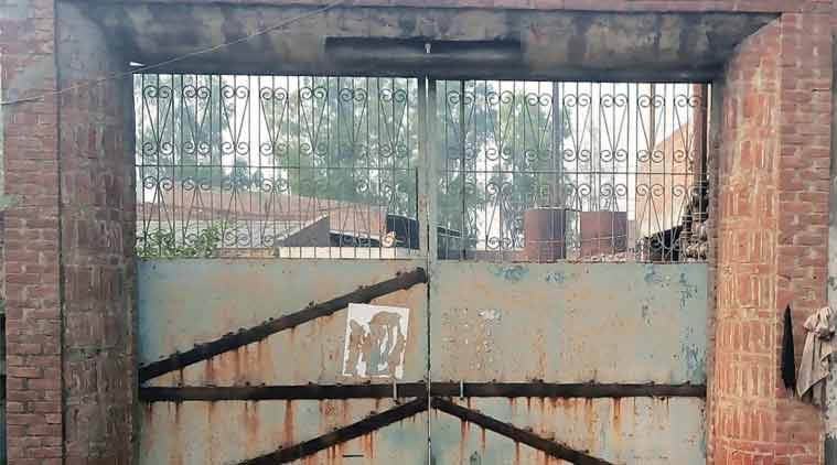 The shut Anand Soap Factory in Amritsar. (Express Photo by: Rana Simranjit Singh)
