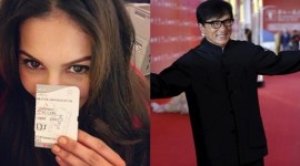 Amyra Dastur, Jackie Chan, Amyra Dastur Jackie Chan, Kung Fu Yoga, Kung Fu Yoga movie, Amyra Dastur In Kung Fu Yoga, Amyra Dastur meets Jackie Chan, Entertainment news