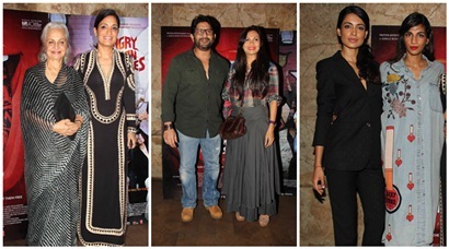 Waheeda Rehman, Arshad Warsi, Sarah Jane watch ‘Angry Indian Goddesses ...