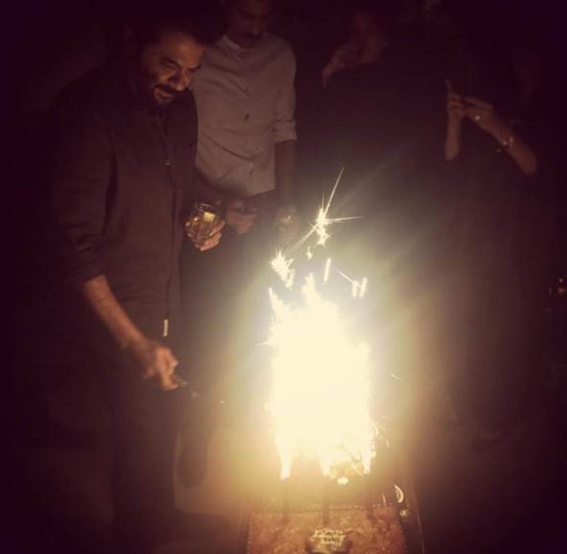 Anil Kapoor's birthday bash, Salman Khan, Aamir Khan, Kiran Rao, kareena kapoor, Karuna Dhawan, Saif Ali Khan, Sridevi, ranveer singh, Anupam Kher, varun dhawan, Arjun Kapoor, rima kapoor, Manoj Jain, padmini kolhapure, Pradeep Sharma, jackie shroff, Rajkumar Hirani, subhash ghai, Siddharth Roy Kapur, Bollywood biggies, entertainment photos