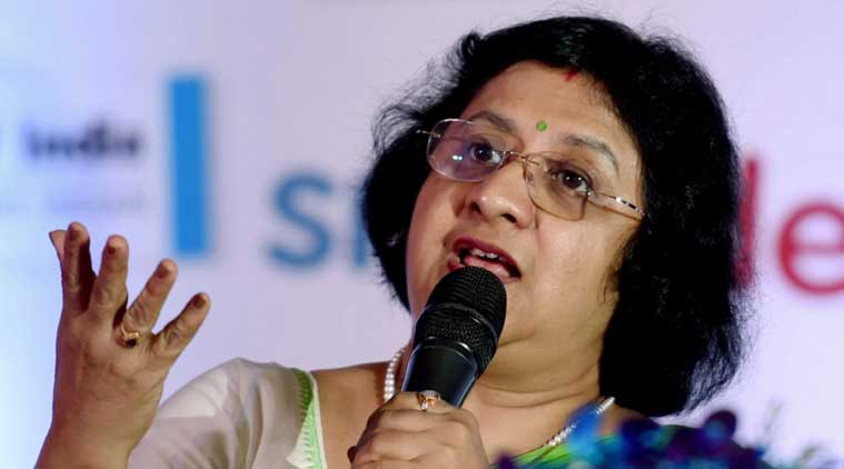 State Bank of India chairman Arundhati Bhattacharya.