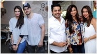 Athiya, Sooraj, Daisy Shah in New year spirits at Juhu