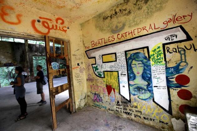 The Beatles, ashram, The Beatles in india, The Beatles ashram, The Beatles in uttrakhand, The Beatles in rishikesh, The Beatles pics, uttrakhan ashram pics