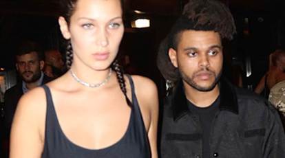 Bella Hadid and The Weeknd in Miami Together December 2015