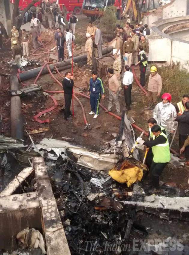 Delhi BSF plane crashes in near airport, all 10 personnel killed