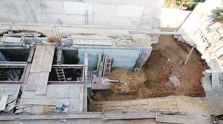 building collapse, delhi building collapse, accident, under construction building, delhi news