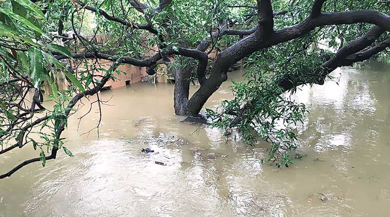 The house of Colonel Venkatesan who drowned with his wife. © P S Sanjay