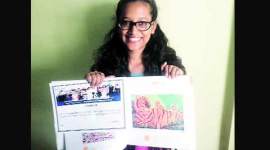 china competition, china art competition, pune award, pune girl winner, pune news