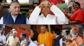 controversies, controversies 2015, controversies 2015 india, Controversial comments, Indian politicians, Controversial comments 2015, Manohar Lal Khattar, beef remark, beef ban, VK Singh, Yogi Adityanath, Sakshi Maharaj, Kiren Rijiju, Lalu Yadav, Sadhvi Niranjan Jyoti, Paresh Rawal