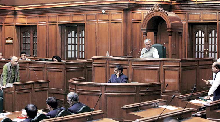 Delhi Assembly photo for representational purpose.  (Express Photo by Amit Mehra)