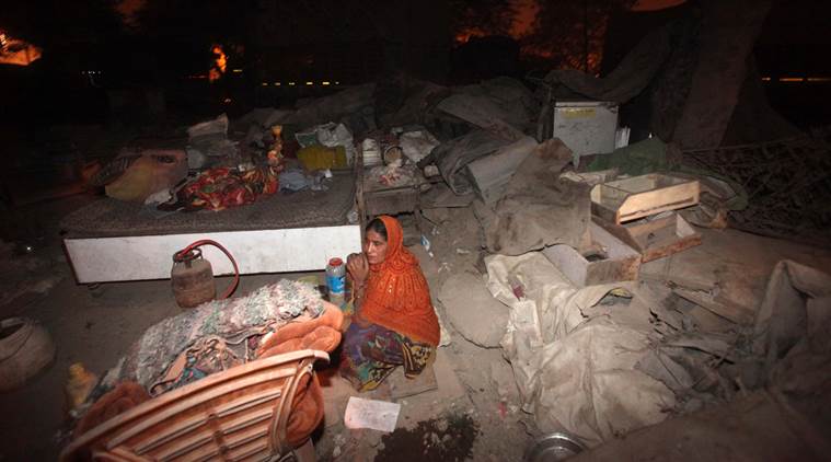 delhi slums, slums redevelopment delhi, delhi news, latest news,indian express