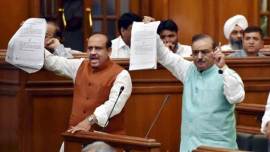 delhi lokpal bill, delhi assembly, delhi opposition party, delhi jan lokpal bill, india against corruption movement, delhi news, india news, ncr news, latest news, aap news