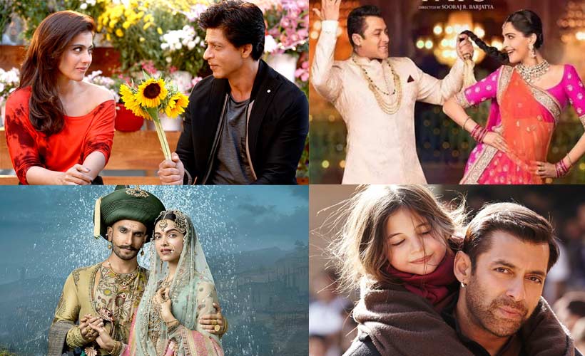 Dilwale, Prem Ratan Dhan Payo, Bajrangi Bhaijaan, Bajirao Mastani, Tamasha, Salman Khan, Shah Rukh Khan, SRK Salman, Deepika Pafukone, Top 10 movies of 2015