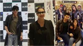 Dilwale, Diwale Team, Dilwale Shah Rukh khan, Dilwale Kajol, Dilwale Varun Dhawan, Dilwale Kriti Sanon, Shah Rukh Khan, Kajol, Varun Dhawan, Kriti Sanon, Rohit Shetty, Entertainment news