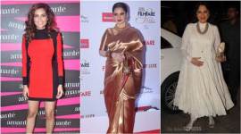 Esha Gupta, Rekha, Simi Garewal, Esha Gupta Fashion, Rekha Fashion, Simi Garewal fashion, Entertainment news