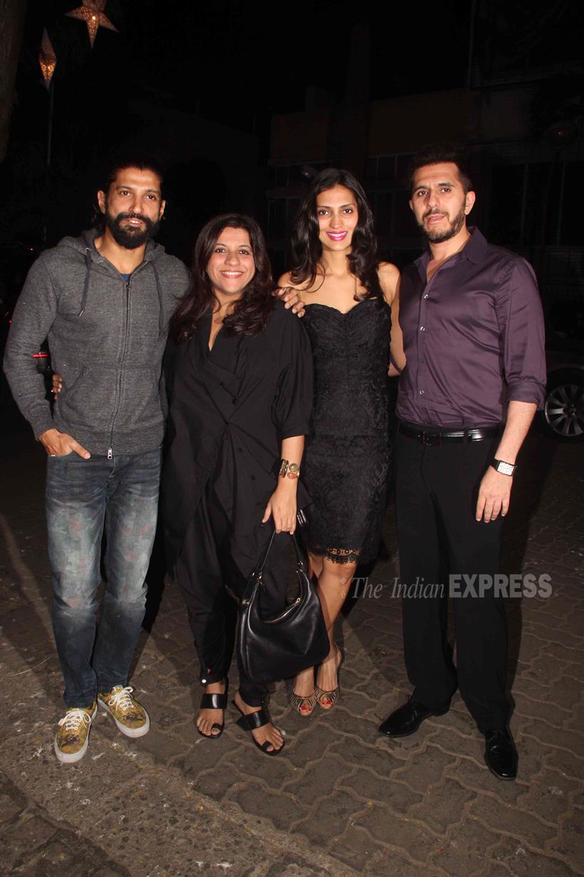 Anil Kapoor's birthday bash, Salman Khan, Aamir Khan, Kiran Rao, kareena kapoor, Karuna Dhawan, Saif Ali Khan, Sridevi, ranveer singh, Anupam Kher, varun dhawan, Arjun Kapoor, rima kapoor, Manoj Jain, padmini kolhapure, Pradeep Sharma, jackie shroff, Rajkumar Hirani, subhash ghai, Siddharth Roy Kapur, Bollywood biggies, entertainment photos