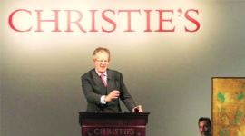 V S Gaitonde, V S Gaitonde artwork, V S Gaitonde art, Christie third India Sale, mumbai news