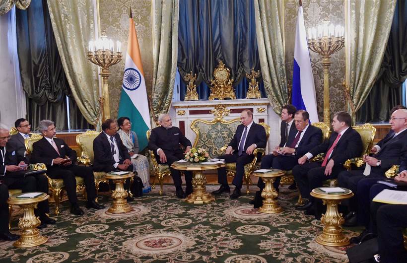 narendra modi, modi, modi in Russia, Modi russia visit, Modi Russia trip, Modi putin, india russia deals, modi putin talks, india russia summit, india news, russia news, latest news, modi russia photos, modi putin images, modi russia national anthem,
