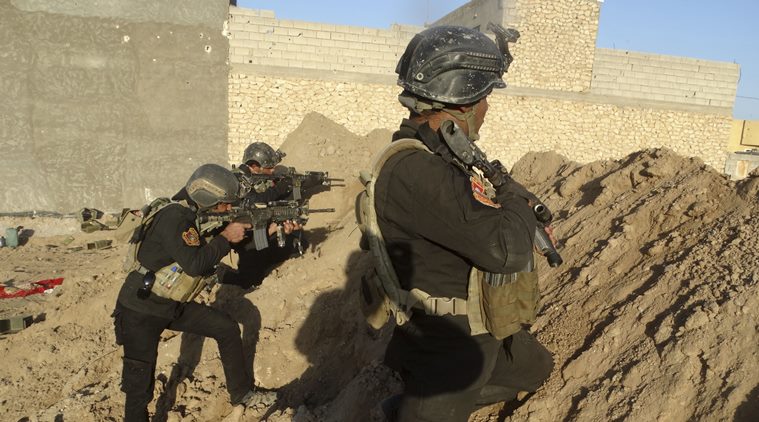 Mosul, Iraqi forces, Iraqi forces in Mosul, Mosul war, ISIS attack in Mosul, Mosul terrorism, Syria crisis, Syria, US troops in Mosul, indian express news