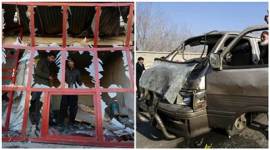 afghanistan, kabul, taliban, kabul blast, aghanistan blast, kabul suicide blast, kabul airport blast, nato convoy, afghanistan nato convoy blast, kabul blast photos, afghanistan news, world news, latest news