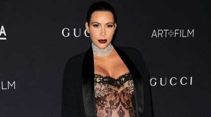 Kim Kardashian Sexy Hot - Kim Kardashian poses completely nude | Television News - The Indian Express