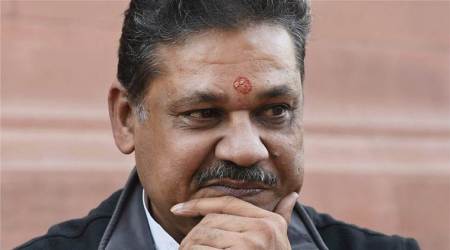 New Delhi:  BJP member Kirti Azad at Parliament during the winter session in New Delhi on Monday. PTI Photo by Manvender Vashist(PTI12_21_2015_000093B)