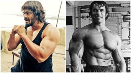 R Madhavan, Saala Khadoos, Arnold Schwarzenegger, Madhavan, Madhavan Saala Khadoos, Saala Khadoos trailer, Madhavan Biceps, Madhavan body, Madhavan Arnold Schwarzenegger, Madhavan Arnold, Arnold Schwarzenegger Biceps, Entertainment news