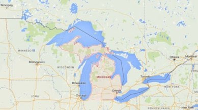 Michigan, michigan natural gas, michigan natural gas line, natural gas line hit, cold michigan, michigan customers, natural gas explosion, baraga county, baraga county explosion, natural gas fire, world news, indian express news