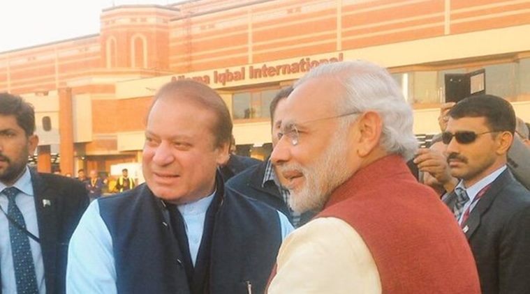 Modi in pakistan, modi sharif meeting, modi visit pakistan, modi meets nawaz sharif, modi hand in hand, modi hold hand of nawaz sharif, terrorism in india, pakistan terrorists, dawood abrahim, latest update in modi visit
