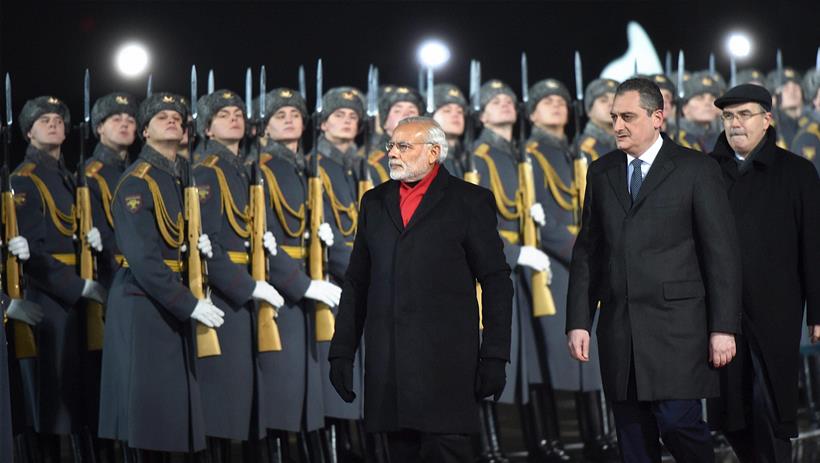 narendra modi, modi, modi in Russia, Modi russia visit, Modi Russia trip, Modi putin, india russia deals, modi putin talks, india russia summit, india news, russia news, latest news, modi russia photos, modi putin images, modi russia national anthem,