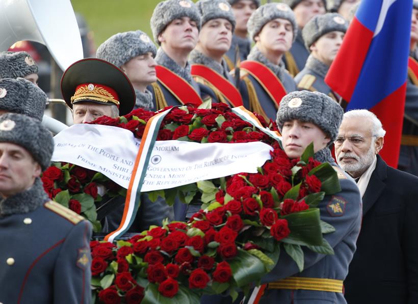 narendra modi, modi, modi in Russia, Modi russia visit, Modi Russia trip, Modi putin, india russia deals, modi putin talks, india russia summit, india news, russia news, latest news, modi russia photos, modi putin images, modi russia national anthem,