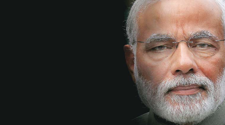 Prime Minister Narendra Modi in Parliament during the budget session in February. Neither that session nor the next two allowed his government to clear key legislation. (Express Photo by: Neeraj Priyadarshi)