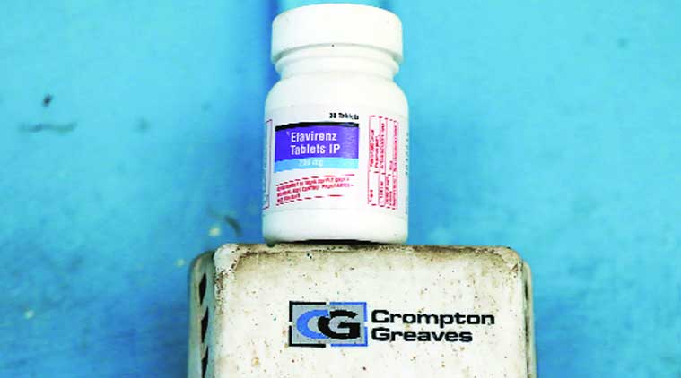 The medicine taken by a student kept inside a room in the school hostel. Amit Chakravarty