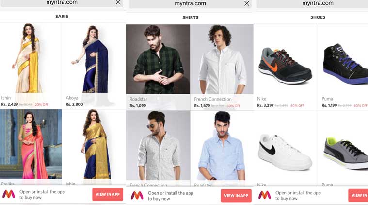 myntra shoes sale online