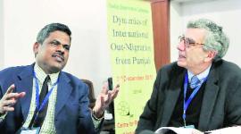 Dr A K Nanda, Jacques Veron, INED, CRRID, international migration, migration, chandigarh govt, chandigarh news