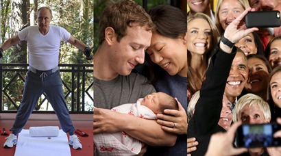 Mark Zuckerberg, Mark Zuckerberg Daughter, Vladimir Putin, Vladimir Putin Workout, Barack Obama, Barack Obama Selfie, Hillary Clinton, Dilma Rousseff, Francois Hollande, Angela Merkel, Tamil Nadu Floods, Migrant Crisis, Syrian Migrants, Justin Trudeau, Nepal Earthquake, Photos of the year, Pictures of the year, photos 2015, Pictures 2015, Pics, images, Photos, Pictures