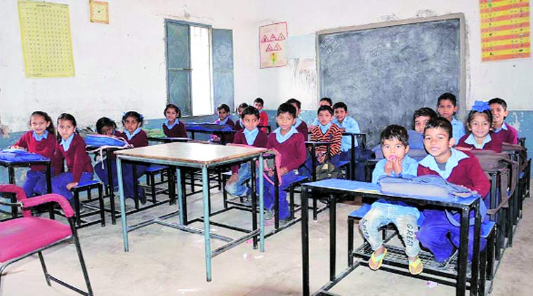 Government Primary School at Rattewal village, Nawanshahr