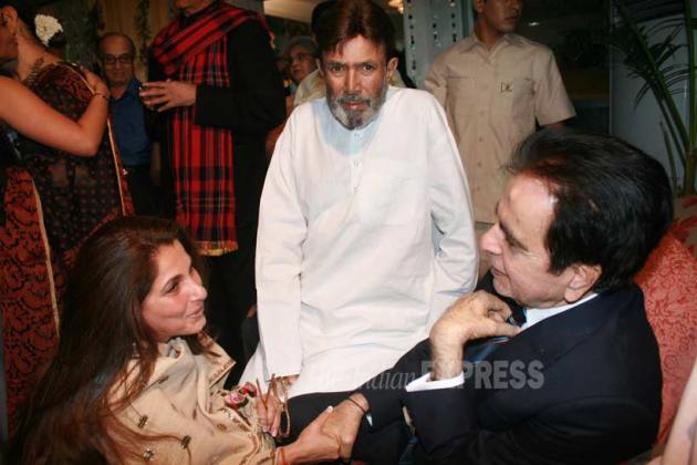 Dimple Kapadia, Dilip Kumar, Rajesh Khanna