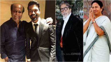 Rajinikanth, Rajinikanth Birthday, Rajinikanth 65th Birthday, Rajinikanth turns 65, Superstar Rajinikanth, Rajinikanth happy Birthday, Entertainment news, Mamata Banerjee, Amitabh Bachchan, Dhanush, Aishwaryaa Dhanush, Soundarya Rajinikanth, Anupam Kher, Abhishek Bachchan
