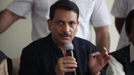 rajiv pratap rudy, akash vijayavargiya, pm modi, pm modi on vijayvargiya, indore mla thrashes encroachment team, kailash vijyavargiya son, bjp mp, akash vijayavargiya arrested, akash vijayavargiya attacks official, india news, indian express