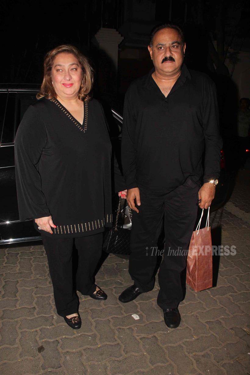 Anil Kapoor's birthday bash, Salman Khan, Aamir Khan, Kiran Rao, kareena kapoor, Karuna Dhawan, Saif Ali Khan, Sridevi, ranveer singh, Anupam Kher, varun dhawan, Arjun Kapoor, rima kapoor, Manoj Jain, padmini kolhapure, Pradeep Sharma, jackie shroff, Rajkumar Hirani, subhash ghai, Siddharth Roy Kapur, Bollywood biggies, entertainment photos
