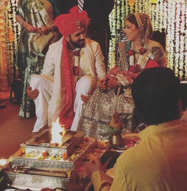 Rohit Sharma weds Ritika Sajdeh; Sachin Tendulkar, Ambanis mark ... photo